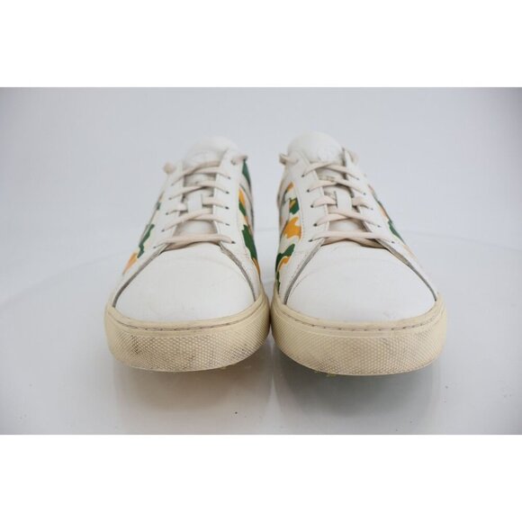G/Fore Waste Management Golf Shoes Sneakers White Green Leather Size 11 main image 4